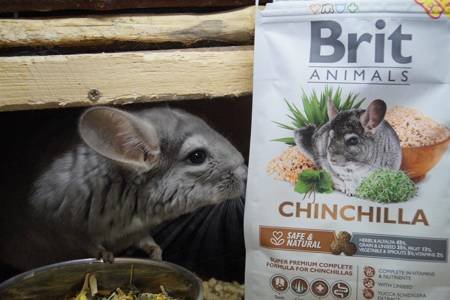 Brit Animals Chinchilla Complete 300g Alleinfuttermittel für Chinchillas