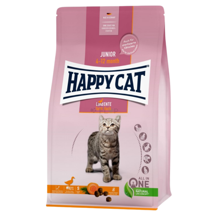 Happy Cat Junior Supreme Entenfutter 300g - geeignet für Weißbauchigel