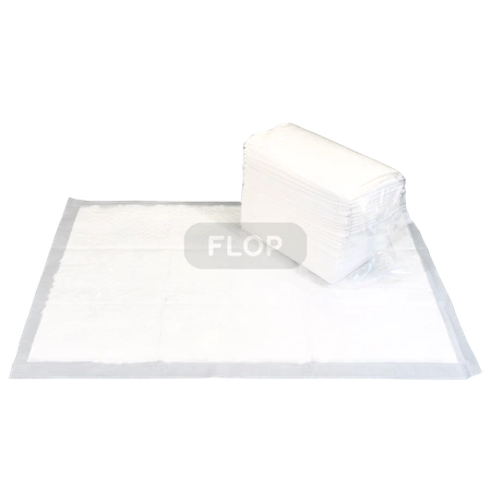 VetBed Einwegunterlagen 90x60cm 30 Stück superabsorbierend FLOP