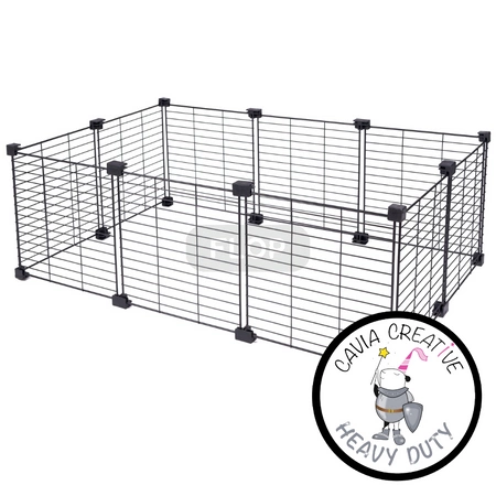  Cavia Creative Heavy Duty Gehege 2x3 (71x107cm) für Kleintiere