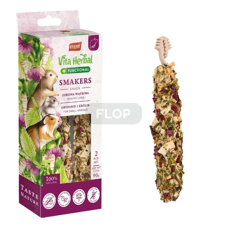 2 Kolben / Vita Herbal Functional Smakers Gesunde Leber