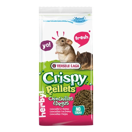 Versele Laga Knusprige Pellets Chinchillas&Degus 1kg